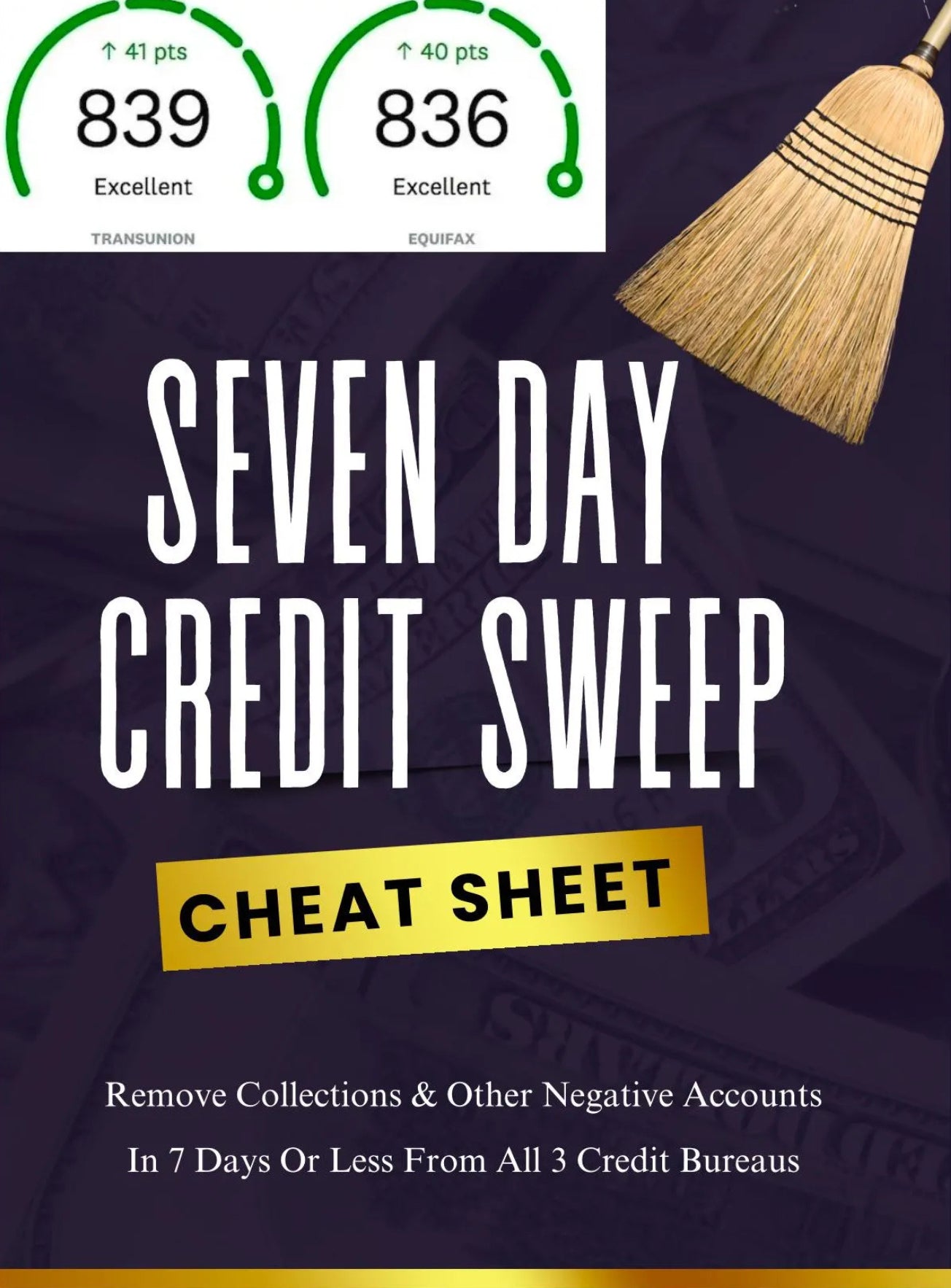 7 Day Credit Sweep Cheat Sheet